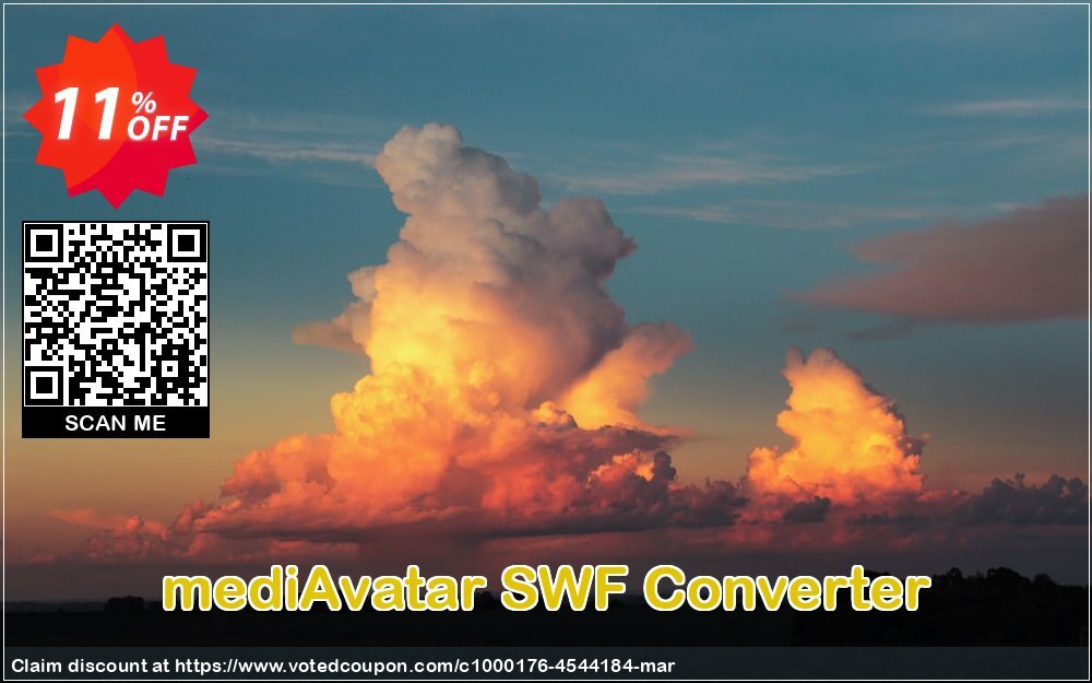 mediAvatar SWF Converter Coupon, discount mediAvatar SWF Converter dreaded promo code 2024. Promotion: dreaded promo code of mediAvatar SWF Converter 2024