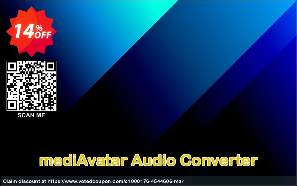 mediAvatar Audio Converter Coupon Code Apr 2024, 14% OFF - VotedCoupon