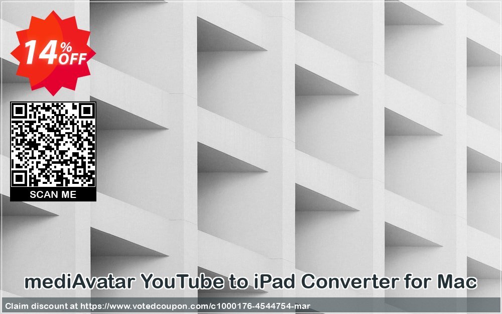 mediAvatar YouTube to iPad Converter for MAC Coupon, discount mediAvatar YouTube to iPad Converter for Mac imposing sales code 2024. Promotion: imposing sales code of mediAvatar YouTube to iPad Converter for Mac 2024