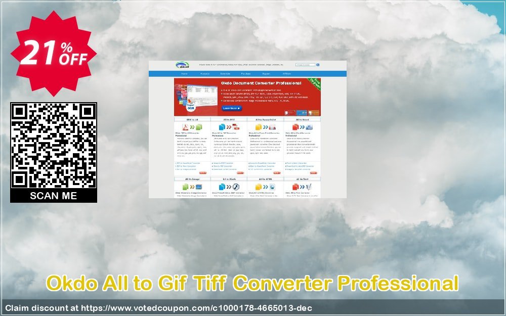 Okdo All to Gif Tiff Converter Professional Coupon Code May 2024, 21% OFF - VotedCoupon