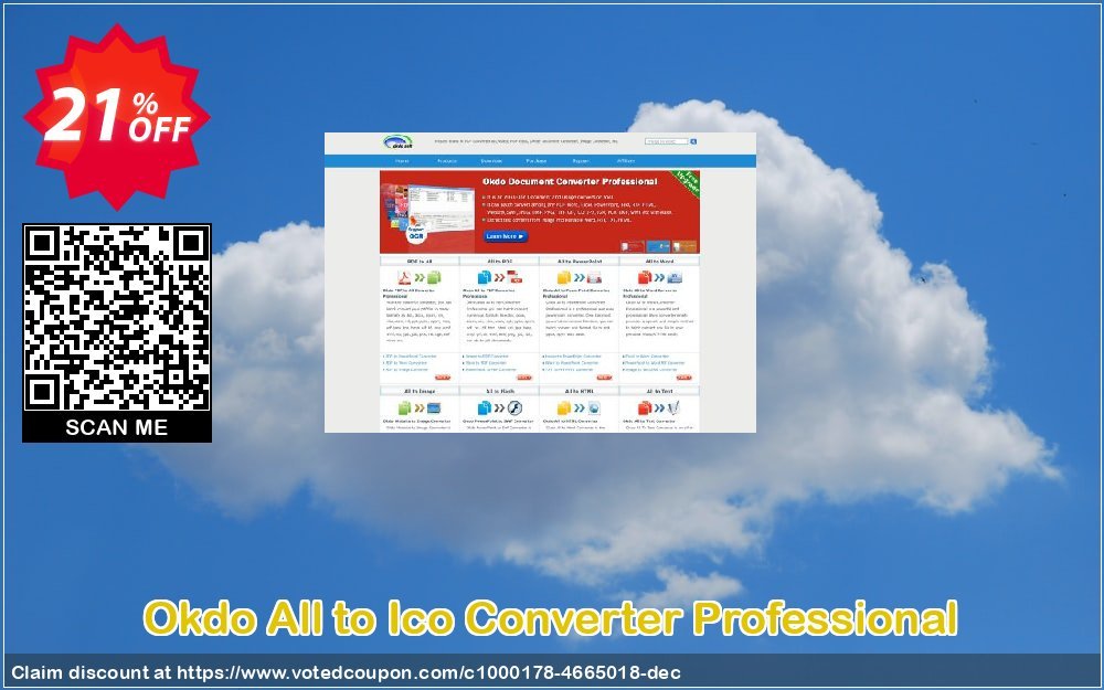 Okdo All to Ico Converter Professional Coupon Code May 2024, 21% OFF - VotedCoupon
