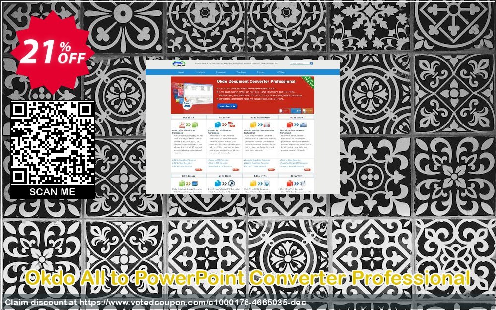 Okdo All to PowerPoint Converter Professional Coupon, discount Okdo All to PowerPoint Converter Professional big sales code 2024. Promotion: big sales code of Okdo All to PowerPoint Converter Professional 2024