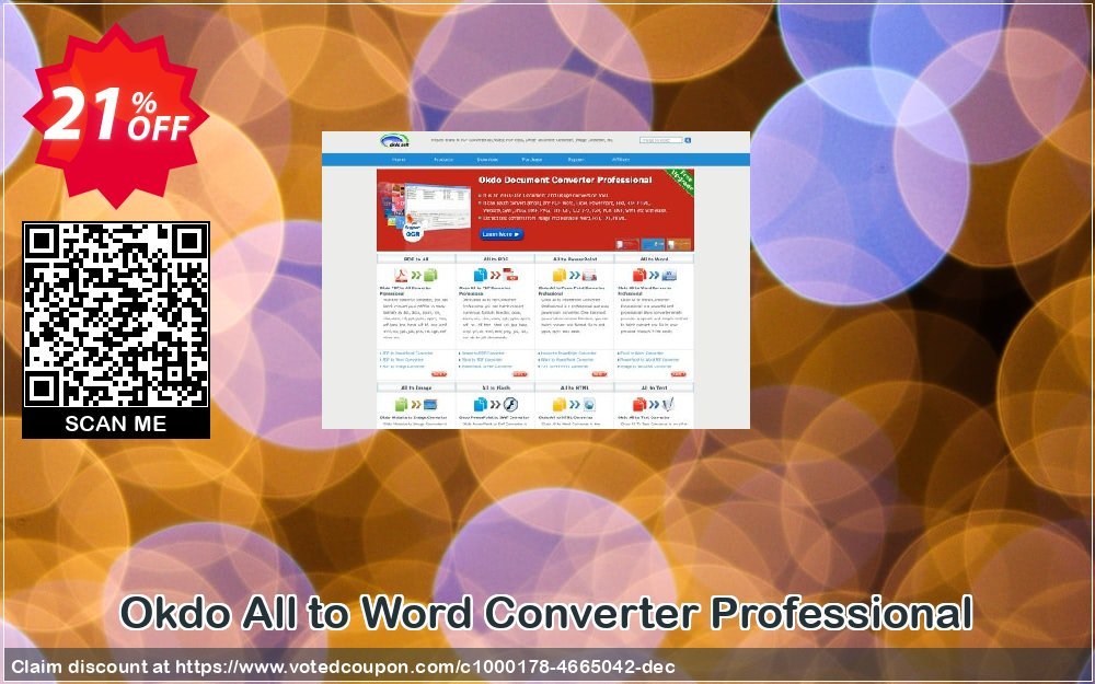 Okdo All to Word Converter Professional Coupon, discount Okdo All to Word Converter Professional stunning sales code 2024. Promotion: stunning sales code of Okdo All to Word Converter Professional 2024