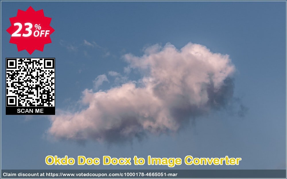 Okdo Doc Docx to Image Converter Coupon, discount Okdo Doc Docx to Image Converter marvelous offer code 2024. Promotion: marvelous offer code of Okdo Doc Docx to Image Converter 2024