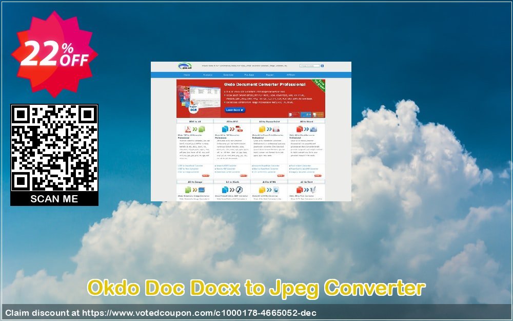 Okdo Doc Docx to Jpeg Converter Coupon, discount Okdo Doc Docx to Jpeg Converter wondrous discount code 2023. Promotion: wondrous discount code of Okdo Doc Docx to Jpeg Converter 2023