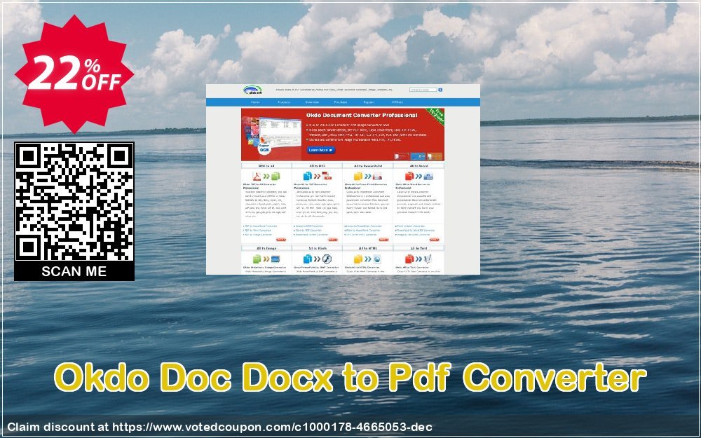 Okdo Doc Docx to Pdf Converter voted-on promotion codes