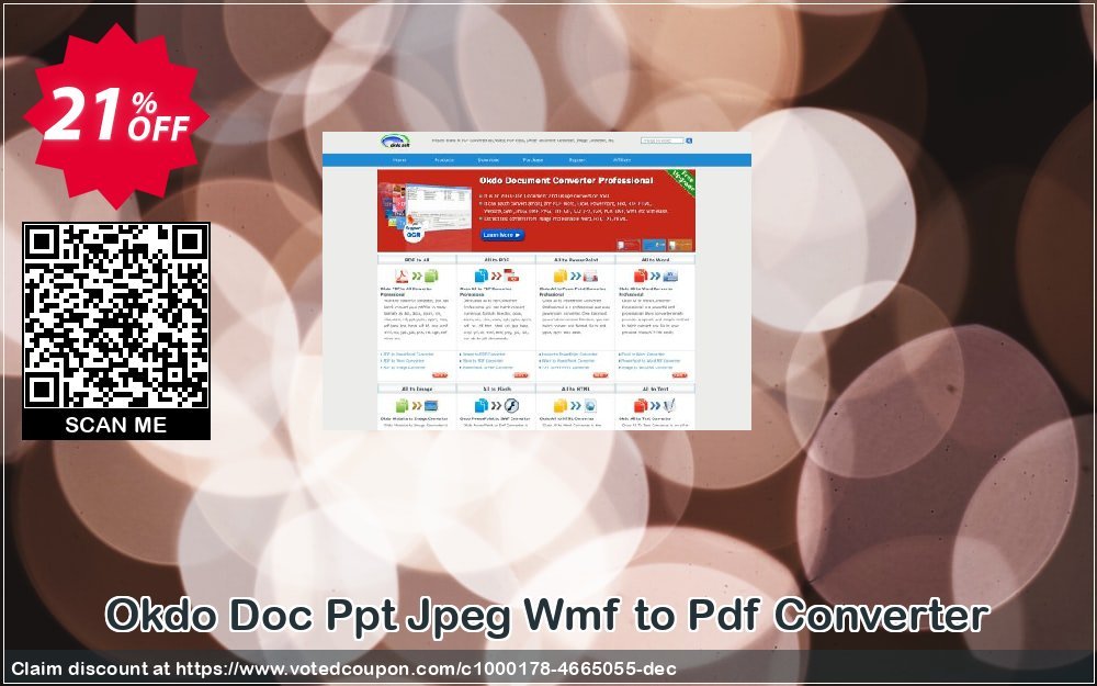 Okdo Doc Ppt Jpeg Wmf to Pdf Converter Coupon Code Apr 2024, 21% OFF - VotedCoupon