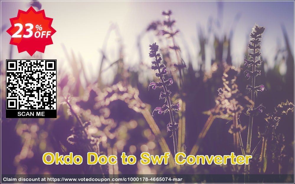 Okdo Doc to Swf Converter Coupon Code Apr 2024, 23% OFF - VotedCoupon