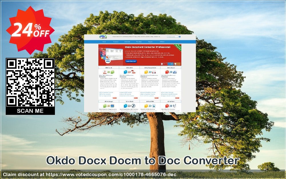 Okdo Docx Docm to Doc Converter Coupon, discount Okdo Docx Docm to Doc Converter awful promotions code 2024. Promotion: awful promotions code of Okdo Docx Docm to Doc Converter 2024