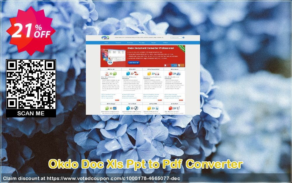 Okdo Doc Xls Ppt to Pdf Converter Coupon, discount Okdo Doc Xls Ppt to Pdf Converter awful sales code 2024. Promotion: awful sales code of Okdo Doc Xls Ppt to Pdf Converter 2024