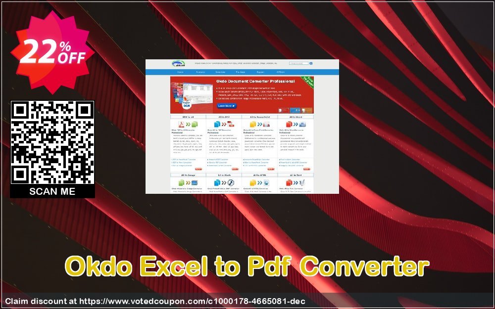 Okdo Excel to Pdf Converter Coupon, discount Okdo Excel to Pdf Converter big promo code 2024. Promotion: big promo code of Okdo Excel to Pdf Converter 2024