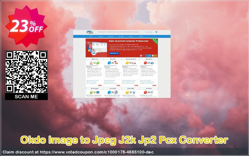 Okdo Image to Jpeg J2k Jp2 Pcx Converter Coupon Code Jun 2024, 23% OFF - VotedCoupon