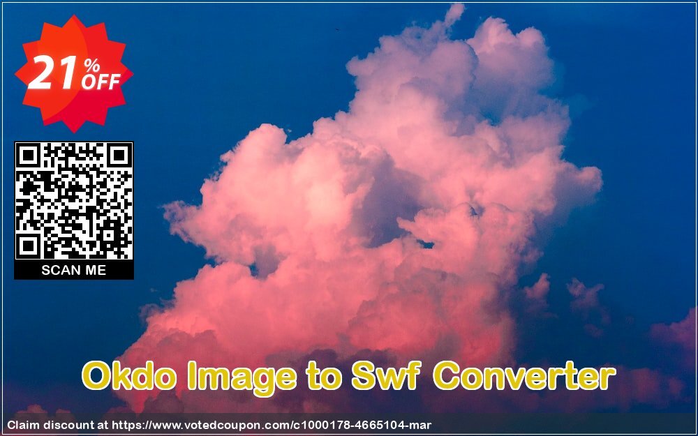 Okdo Image to Swf Converter Coupon Code May 2024, 21% OFF - VotedCoupon