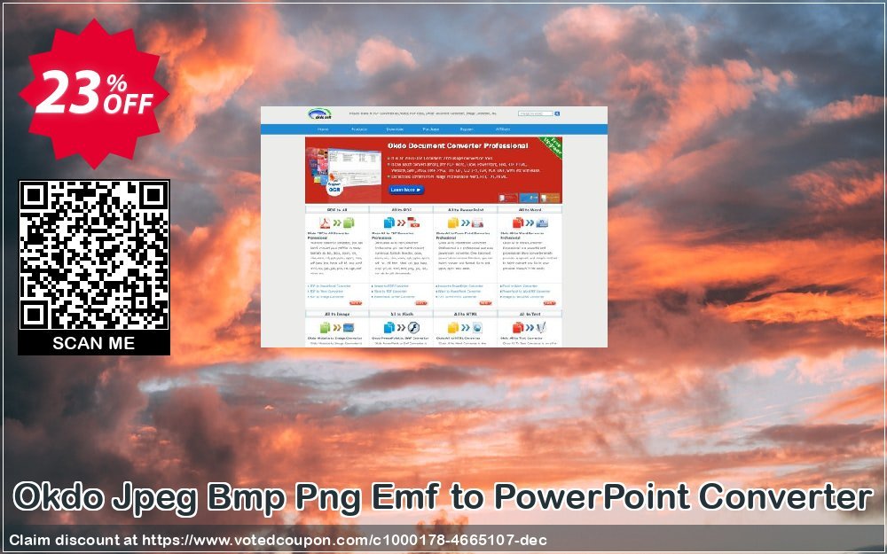 Okdo Jpeg Bmp Png Emf to PowerPoint Converter Coupon Code Apr 2024, 23% OFF - VotedCoupon