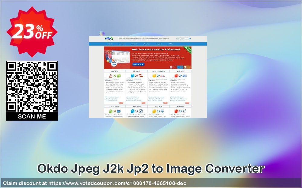 Okdo Jpeg J2k Jp2 to Image Converter Coupon, discount Okdo Jpeg J2k Jp2 to Image Converter awesome discount code 2023. Promotion: awesome discount code of Okdo Jpeg J2k Jp2 to Image Converter 2023