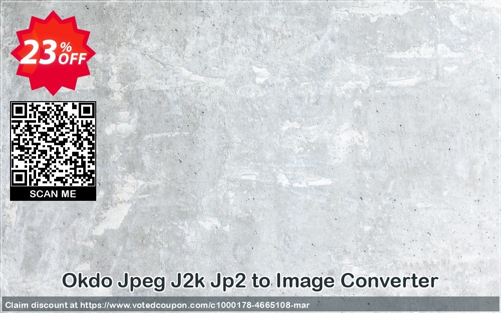 Okdo Jpeg J2k Jp2 to Image Converter Coupon, discount Okdo Jpeg J2k Jp2 to Image Converter awesome discount code 2024. Promotion: awesome discount code of Okdo Jpeg J2k Jp2 to Image Converter 2024