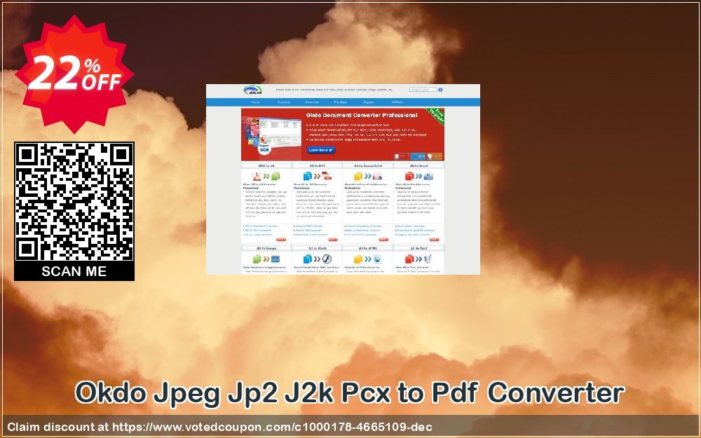 Okdo Jpeg Jp2 J2k Pcx to Pdf Converter Coupon Code Apr 2024, 22% OFF - VotedCoupon