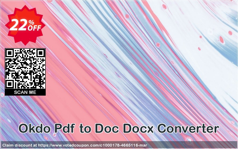 Okdo Pdf to Doc Docx Converter Coupon Code May 2024, 22% OFF - VotedCoupon