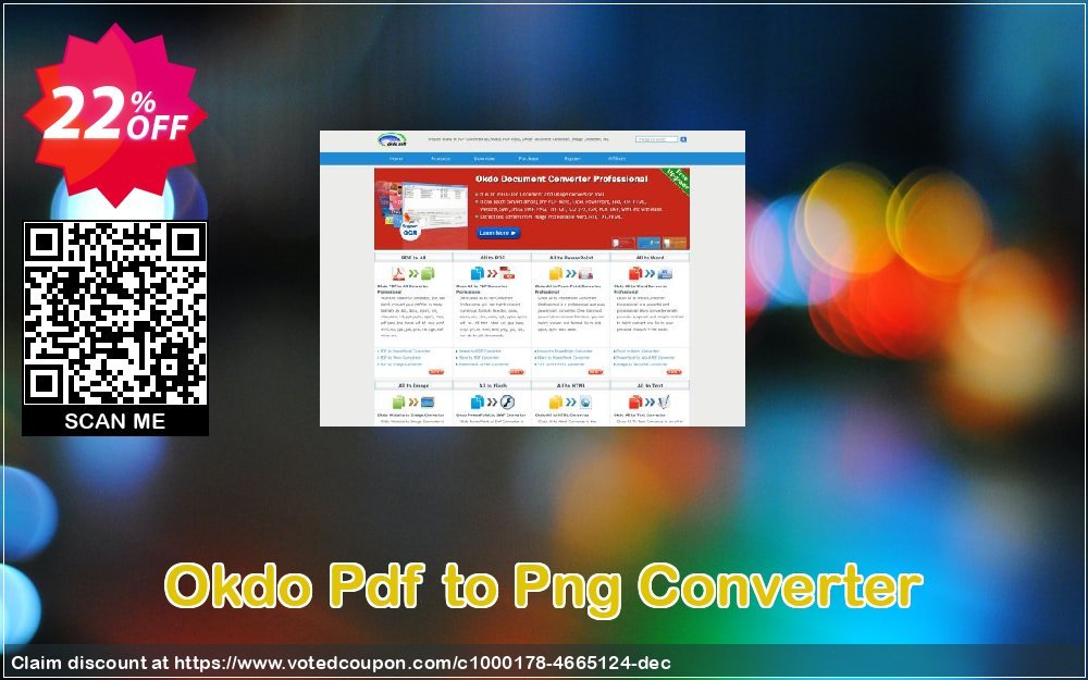 Okdo Pdf to Png Converter Coupon, discount Okdo Pdf to Png Converter amazing discounts code 2023. Promotion: amazing discounts code of Okdo Pdf to Png Converter 2023