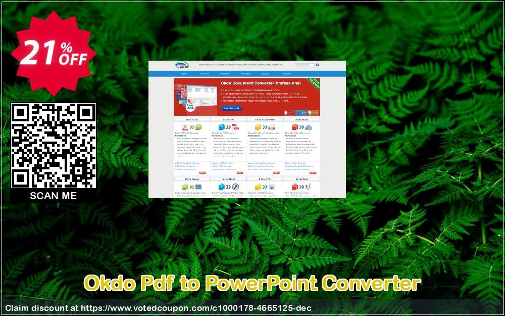 Okdo Pdf to PowerPoint Converter Coupon, discount Okdo Pdf to PowerPoint Converter super promotions code 2023. Promotion: super promotions code of Okdo Pdf to PowerPoint Converter 2023