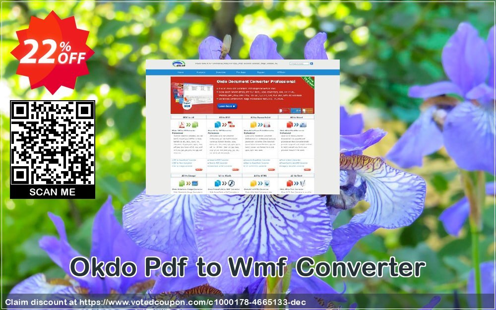 Okdo Pdf to Wmf Converter Coupon, discount Okdo Pdf to Wmf Converter amazing sales code 2024. Promotion: amazing sales code of Okdo Pdf to Wmf Converter 2024
