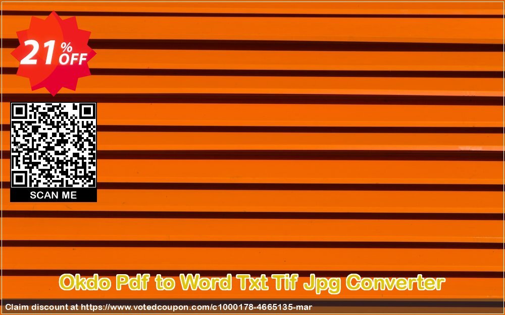 Okdo Pdf to Word Txt Tif Jpg Converter Coupon Code May 2024, 21% OFF - VotedCoupon