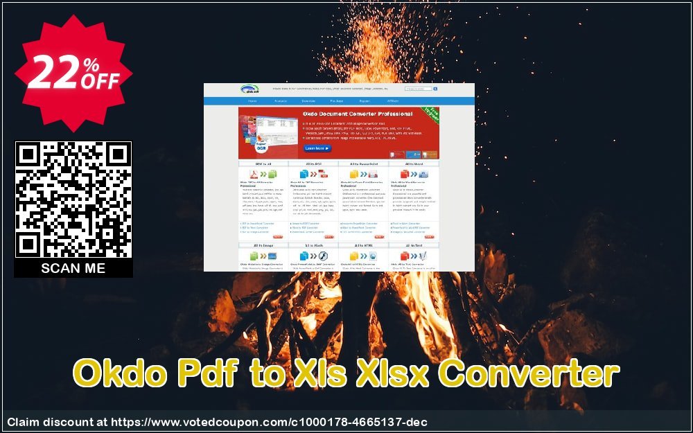 Okdo Pdf to Xls Xlsx Converter Coupon, discount Okdo Pdf to Xls Xlsx Converter stirring promo code 2024. Promotion: stirring promo code of Okdo Pdf to Xls Xlsx Converter 2024