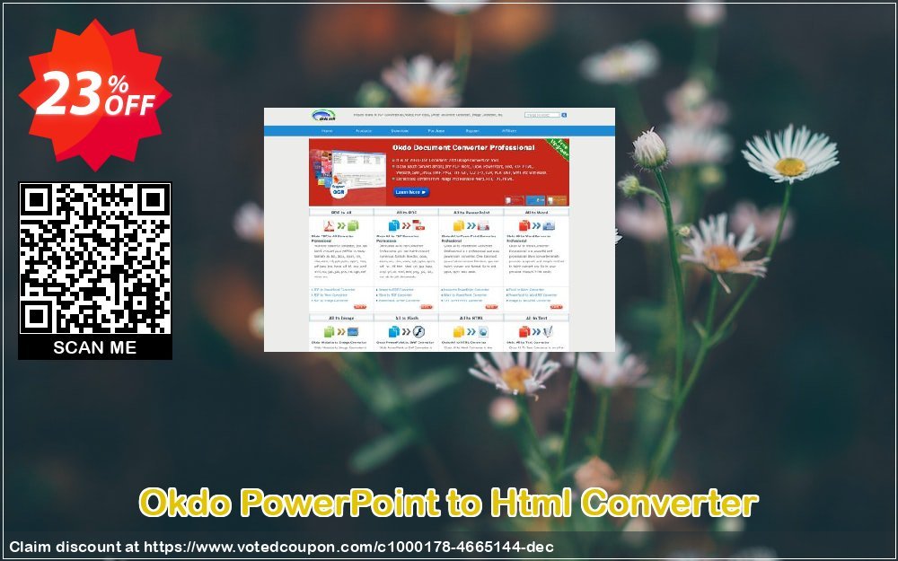 Okdo PowerPoint to Html Converter Coupon, discount Okdo PowerPoint to Html Converter wondrous promo code 2024. Promotion: wondrous promo code of Okdo PowerPoint to Html Converter 2024