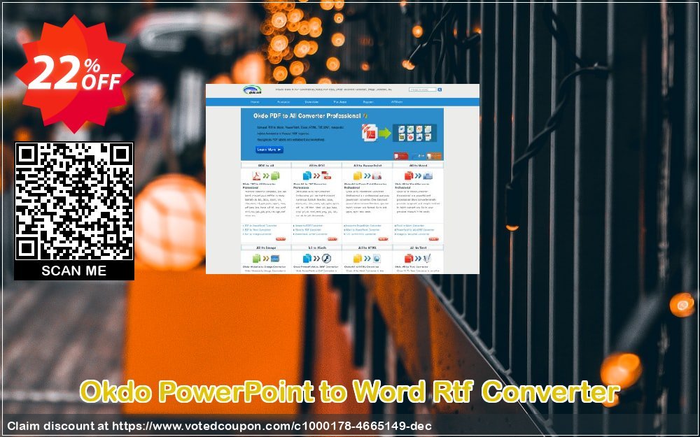 Okdo PowerPoint to Word Rtf Converter Coupon Code Apr 2024, 22% OFF - VotedCoupon