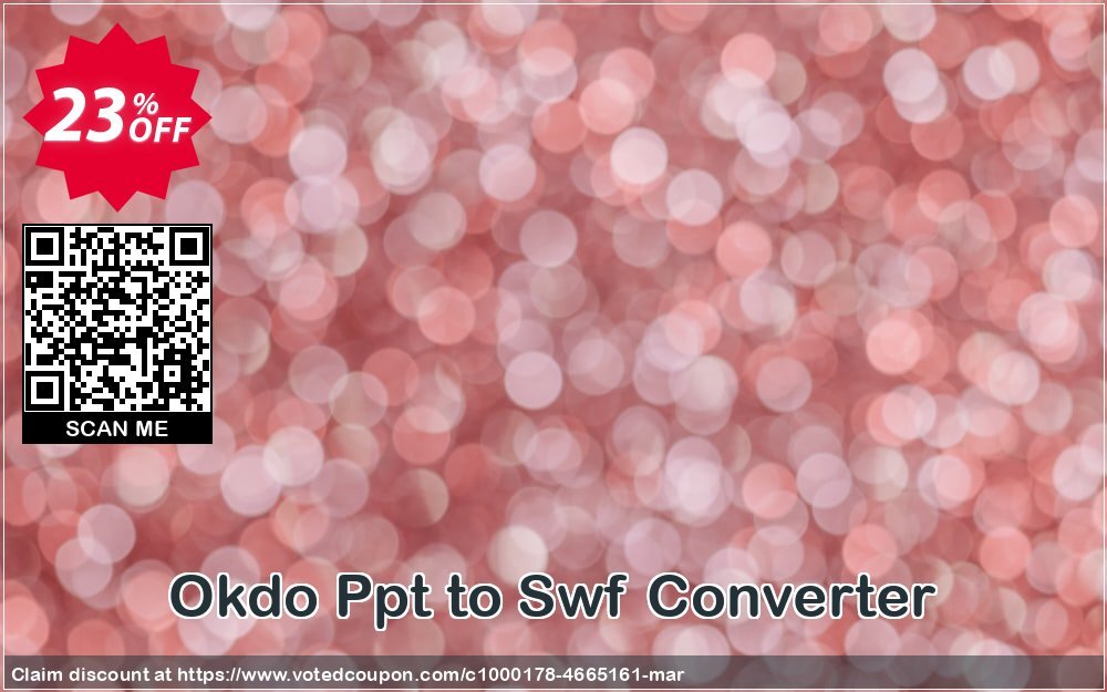 Okdo Ppt to Swf Converter Coupon, discount Okdo Ppt to Swf Converter impressive sales code 2024. Promotion: impressive sales code of Okdo Ppt to Swf Converter 2024