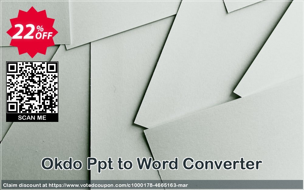 Okdo Ppt to Word Converter Coupon Code Apr 2024, 22% OFF - VotedCoupon