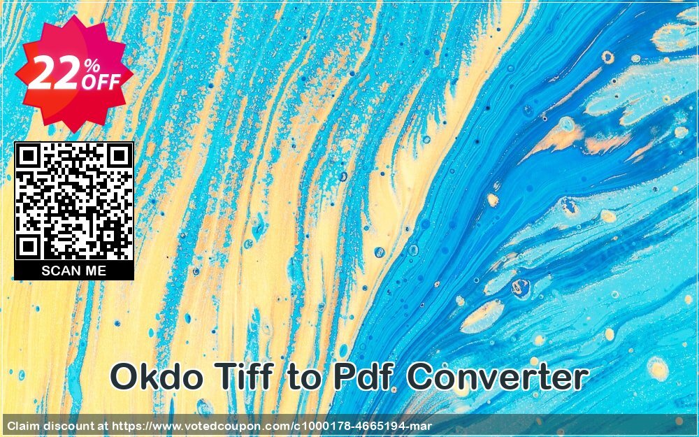 Okdo Tiff to Pdf Converter Coupon, discount Okdo Tiff to Pdf Converter super discounts code 2024. Promotion: super discounts code of Okdo Tiff to Pdf Converter 2024