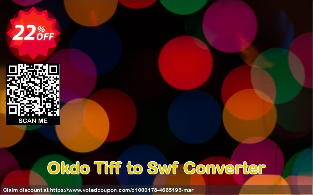 Okdo Tiff to Swf Converter Coupon, discount Okdo Tiff to Swf Converter best promotions code 2024. Promotion: best promotions code of Okdo Tiff to Swf Converter 2024