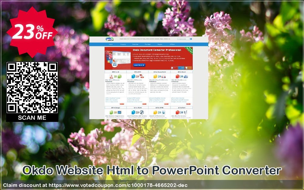 Okdo Website Html to PowerPoint Converter Coupon Code Apr 2024, 23% OFF - VotedCoupon