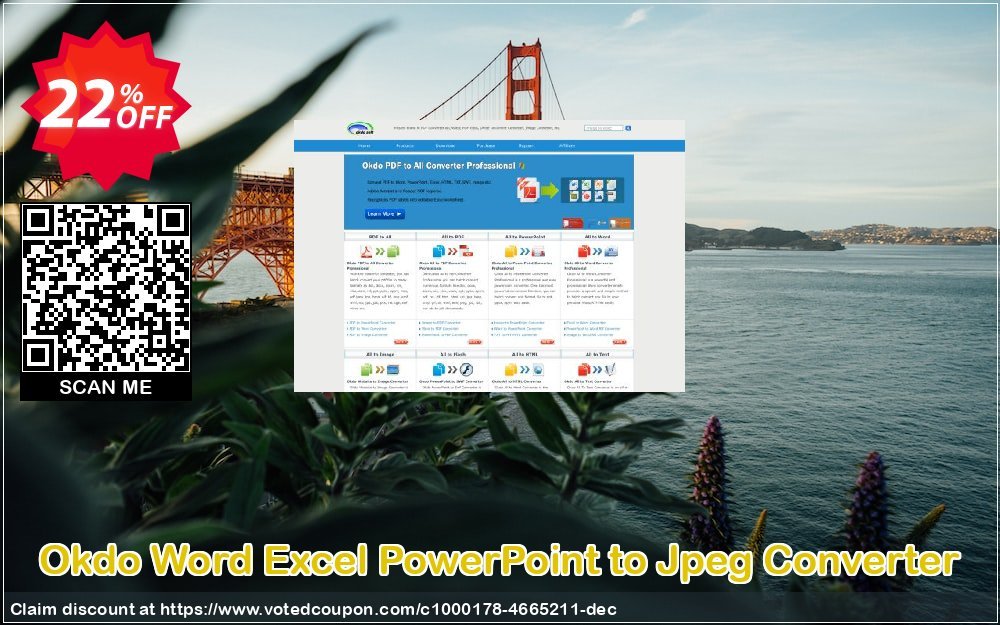 Okdo Word Excel PowerPoint to Jpeg Converter Coupon, discount Okdo Word Excel PowerPoint to Jpeg Converter excellent deals code 2023. Promotion: excellent deals code of Okdo Word Excel PowerPoint to Jpeg Converter 2023
