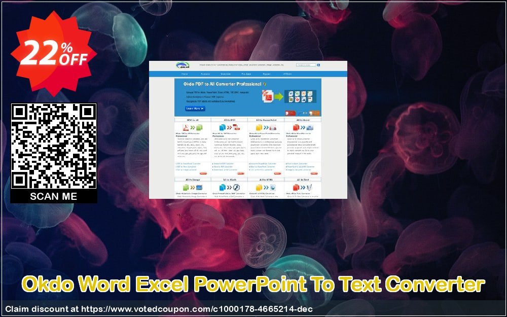 Okdo Word Excel PowerPoint To Text Converter Coupon, discount Okdo Word Excel PowerPoint To Text Converter awful promo code 2023. Promotion: awful promo code of Okdo Word Excel PowerPoint To Text Converter 2023