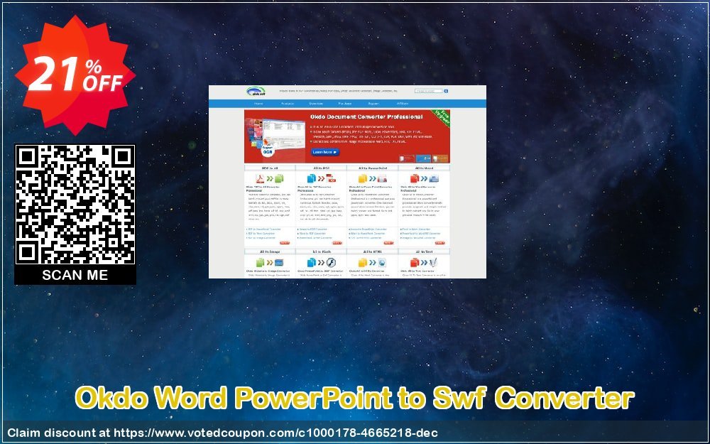 Okdo Word PowerPoint to Swf Converter Coupon, discount Okdo Word PowerPoint to Swf Converter best deals code 2023. Promotion: best deals code of Okdo Word PowerPoint to Swf Converter 2023