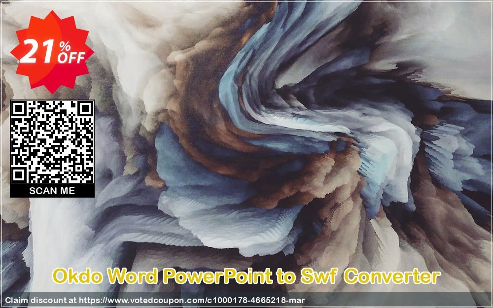 Okdo Word PowerPoint to Swf Converter Coupon Code Apr 2024, 21% OFF - VotedCoupon