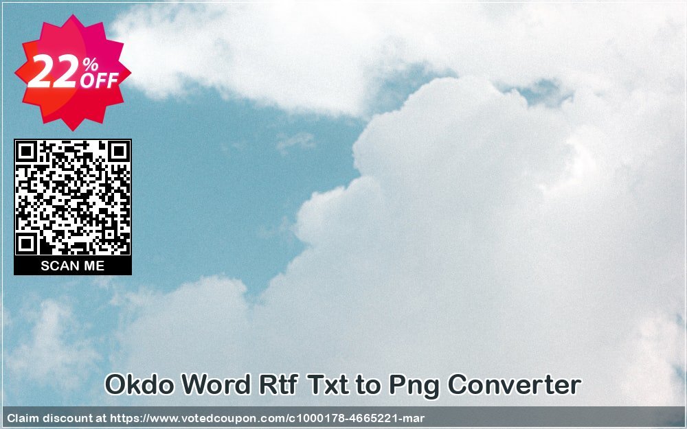 Okdo Word Rtf Txt to Png Converter Coupon, discount Okdo Word Rtf Txt to Png Converter special promo code 2024. Promotion: special promo code of Okdo Word Rtf Txt to Png Converter 2024