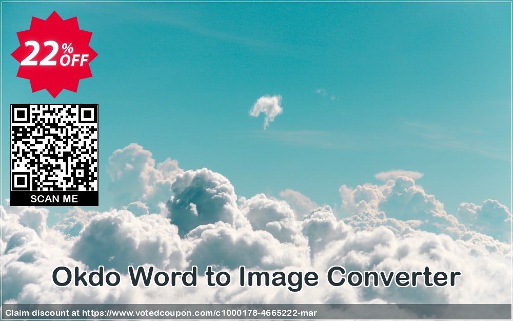 Okdo Word to Image Converter Coupon, discount Okdo Word to Image Converter exclusive discounts code 2024. Promotion: exclusive discounts code of Okdo Word to Image Converter 2024