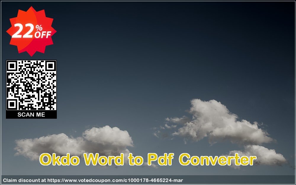 Okdo Word to Pdf Converter Coupon Code May 2024, 22% OFF - VotedCoupon