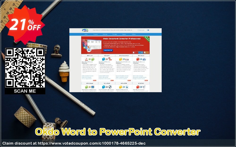 Okdo Word to PowerPoint Converter Coupon, discount Okdo Word to PowerPoint Converter amazing deals code 2024. Promotion: amazing deals code of Okdo Word to PowerPoint Converter 2024