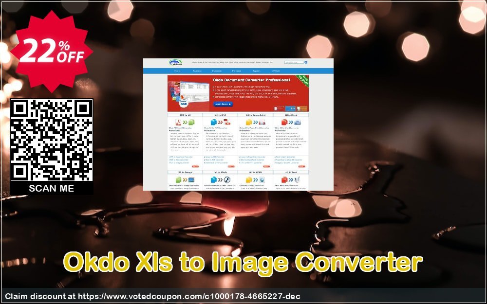 Okdo Xls to Image Converter Coupon, discount Okdo Xls to Image Converter staggering discount code 2024. Promotion: staggering discount code of Okdo Xls to Image Converter 2024
