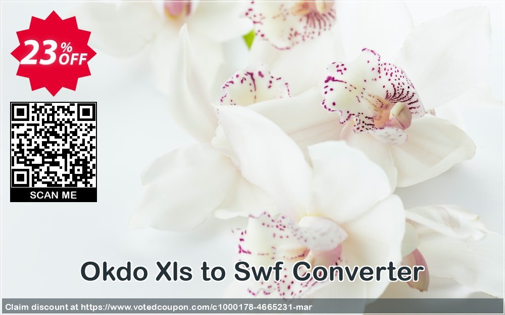 Okdo Xls to Swf Converter Coupon, discount Okdo Xls to Swf Converter formidable sales code 2024. Promotion: formidable sales code of Okdo Xls to Swf Converter 2024