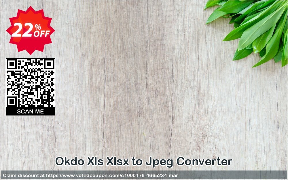 Okdo Xls Xlsx to Jpeg Converter Coupon Code Apr 2024, 22% OFF - VotedCoupon