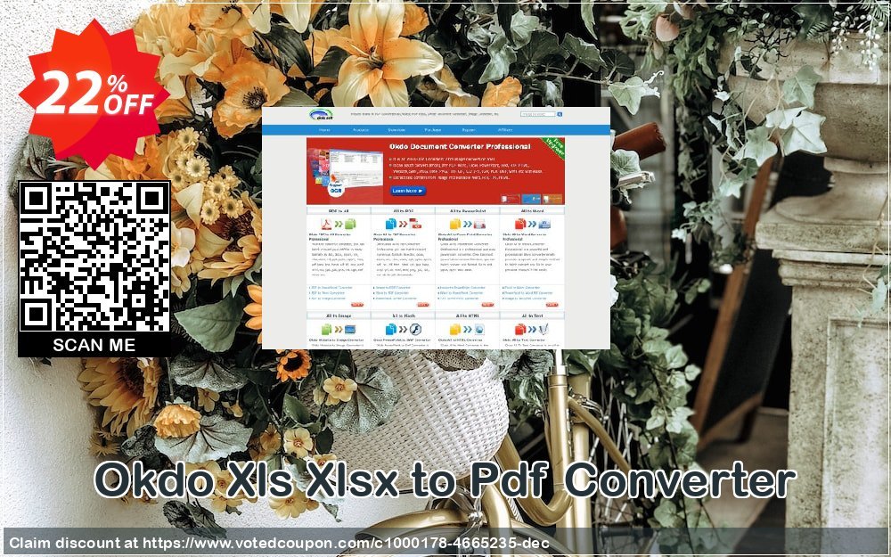 Okdo Xls Xlsx to Pdf Converter Coupon, discount Okdo Xls Xlsx to Pdf Converter marvelous promo code 2023. Promotion: marvelous promo code of Okdo Xls Xlsx to Pdf Converter 2023