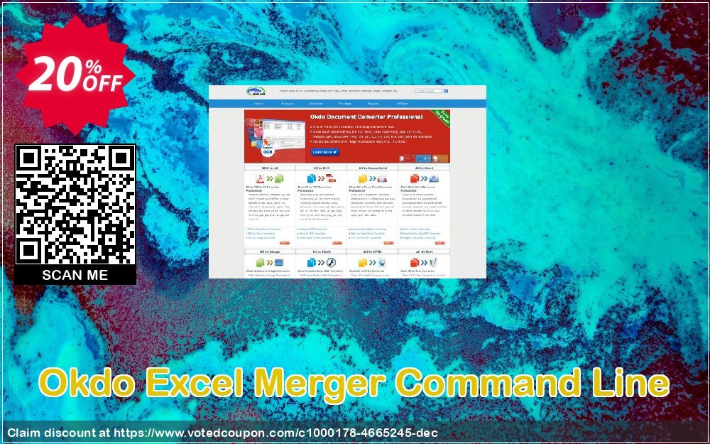 Okdo Excel Merger Command Line Coupon Code Apr 2024, 20% OFF - VotedCoupon