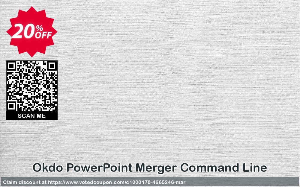 Okdo PowerPoint Merger Command Line Coupon, discount Okdo PowerPoint Merger Command Line awesome deals code 2024. Promotion: awesome deals code of Okdo PowerPoint Merger Command Line 2024