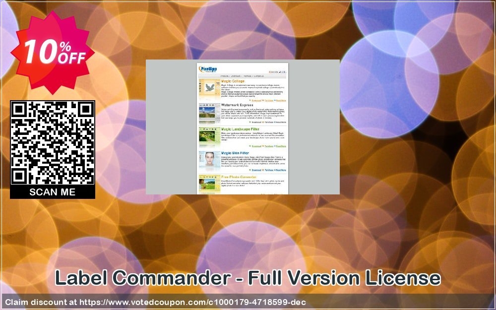 Label Commander - Full Version Plan Coupon, discount Label Commander - Full Version License super deals code 2023. Promotion: super deals code of Label Commander - Full Version License 2023