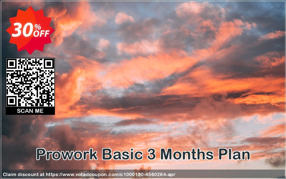 Prowork Basic 3 Months Plan Coupon Code May 2024, 30% OFF - VotedCoupon